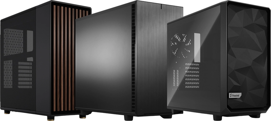 Drei Workstation-Gehäuse von Fractal Design